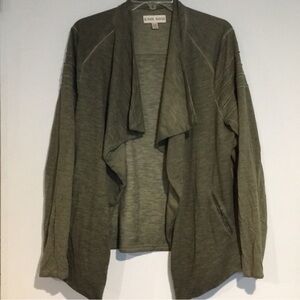 Knox Rose Women's Olive Green Cardigan